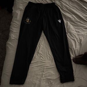 Black Joggers with Logo